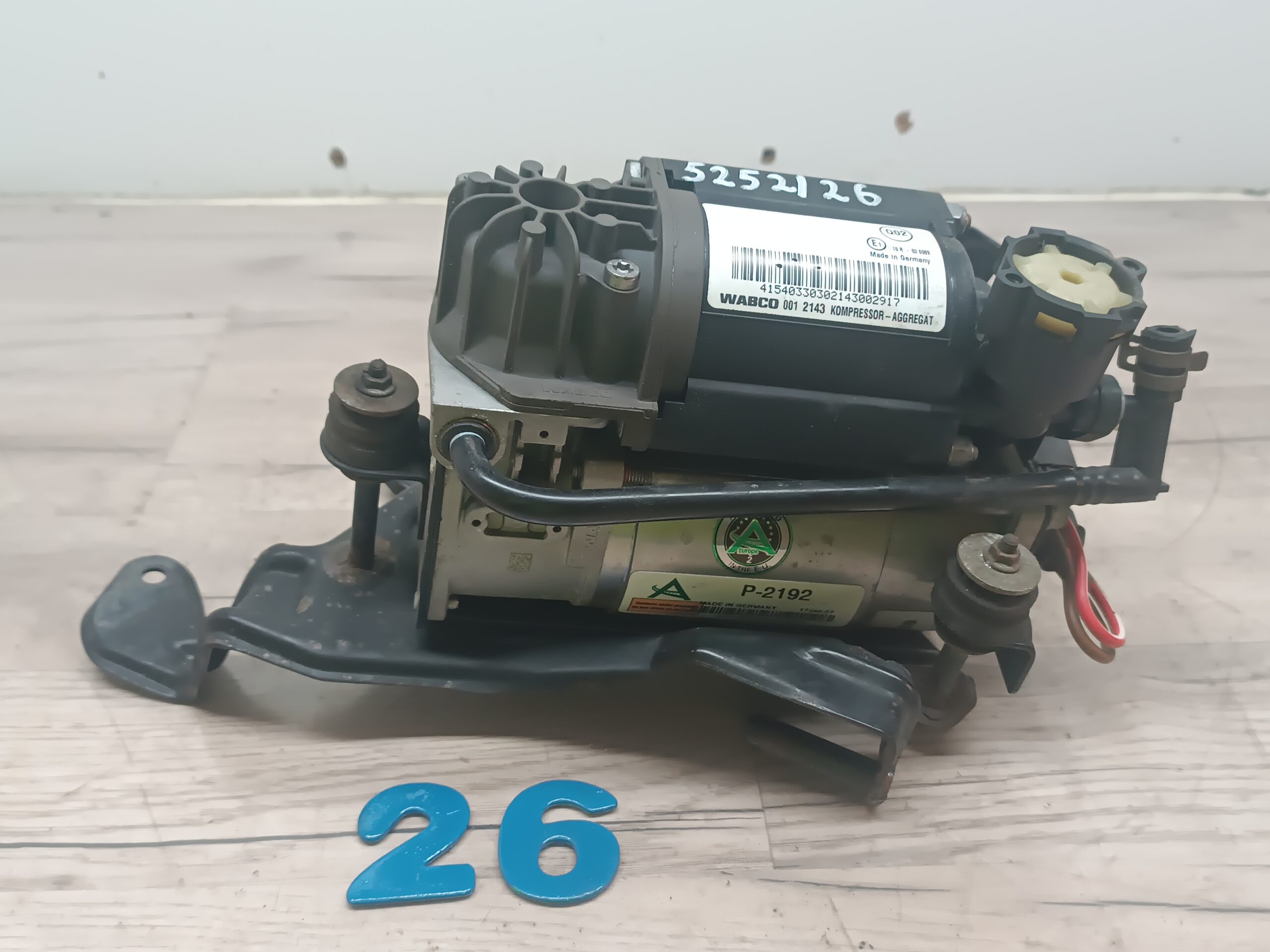Kompressor Luftkompressor Mercedes W211 E200 A2193200143 P-2192