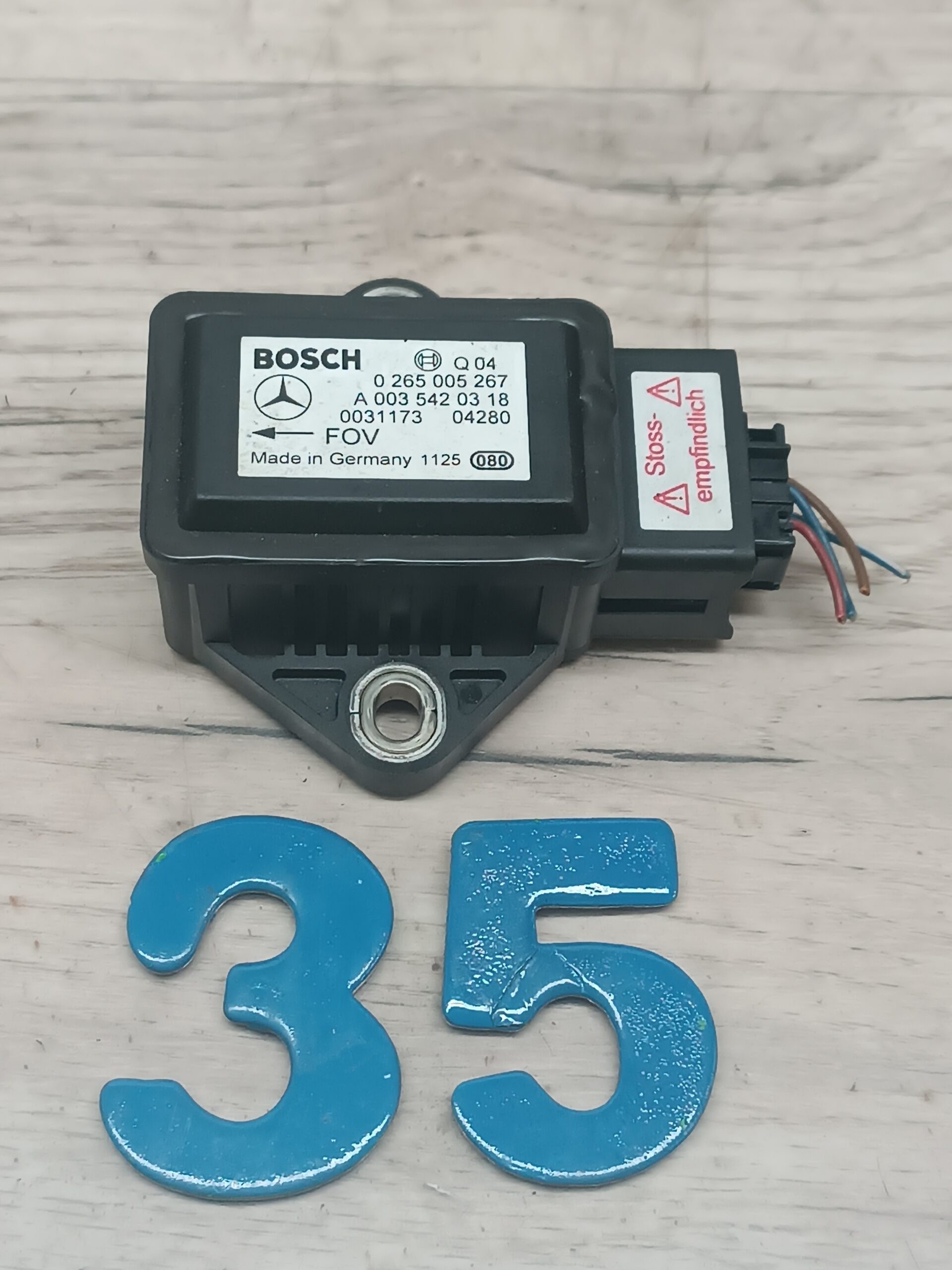 Drehratensensor Steuergerät Mercedes W211 E200 A0035420318