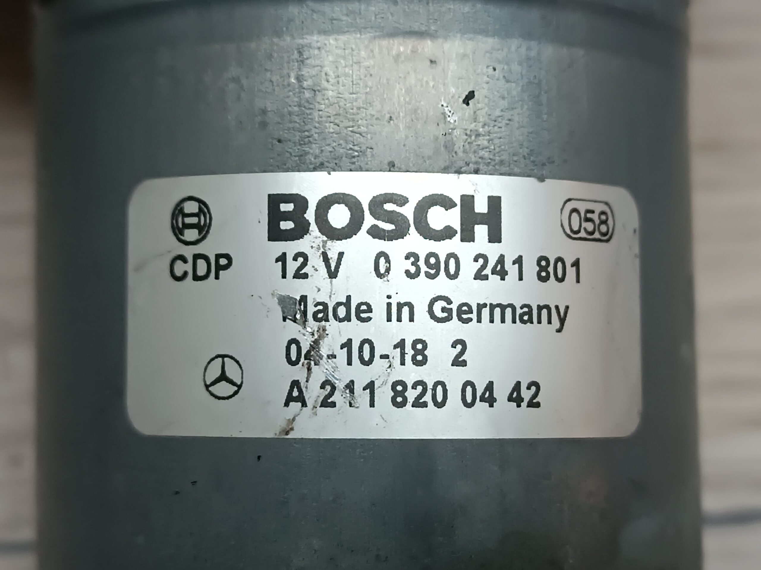Wischermotor Gestänge Mercedes W211 E200 2118200142Q06 - Image 9
