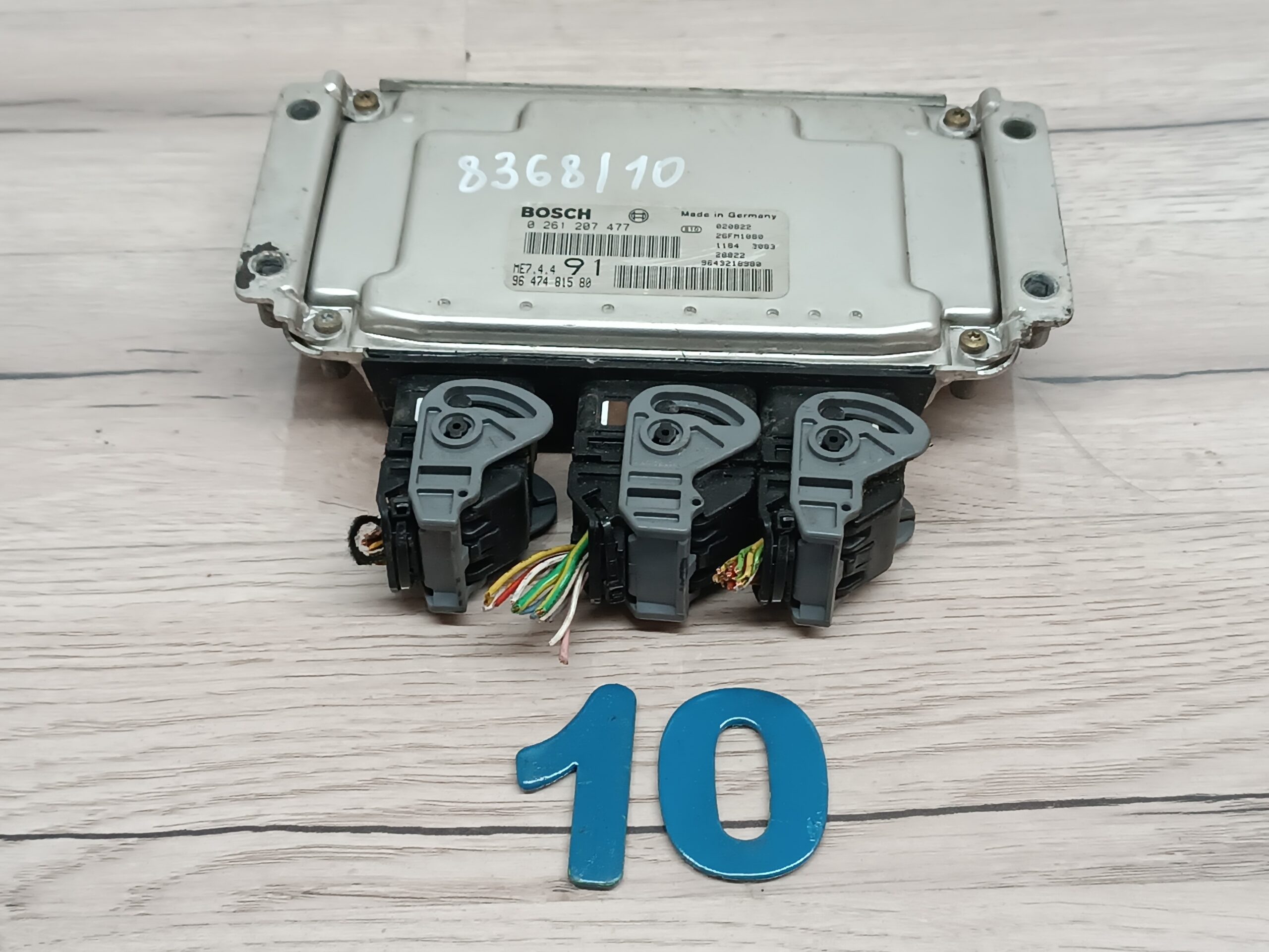 Bosch Steuergerät Peugeot 206cc Cabrio 9643218980 - Image 3