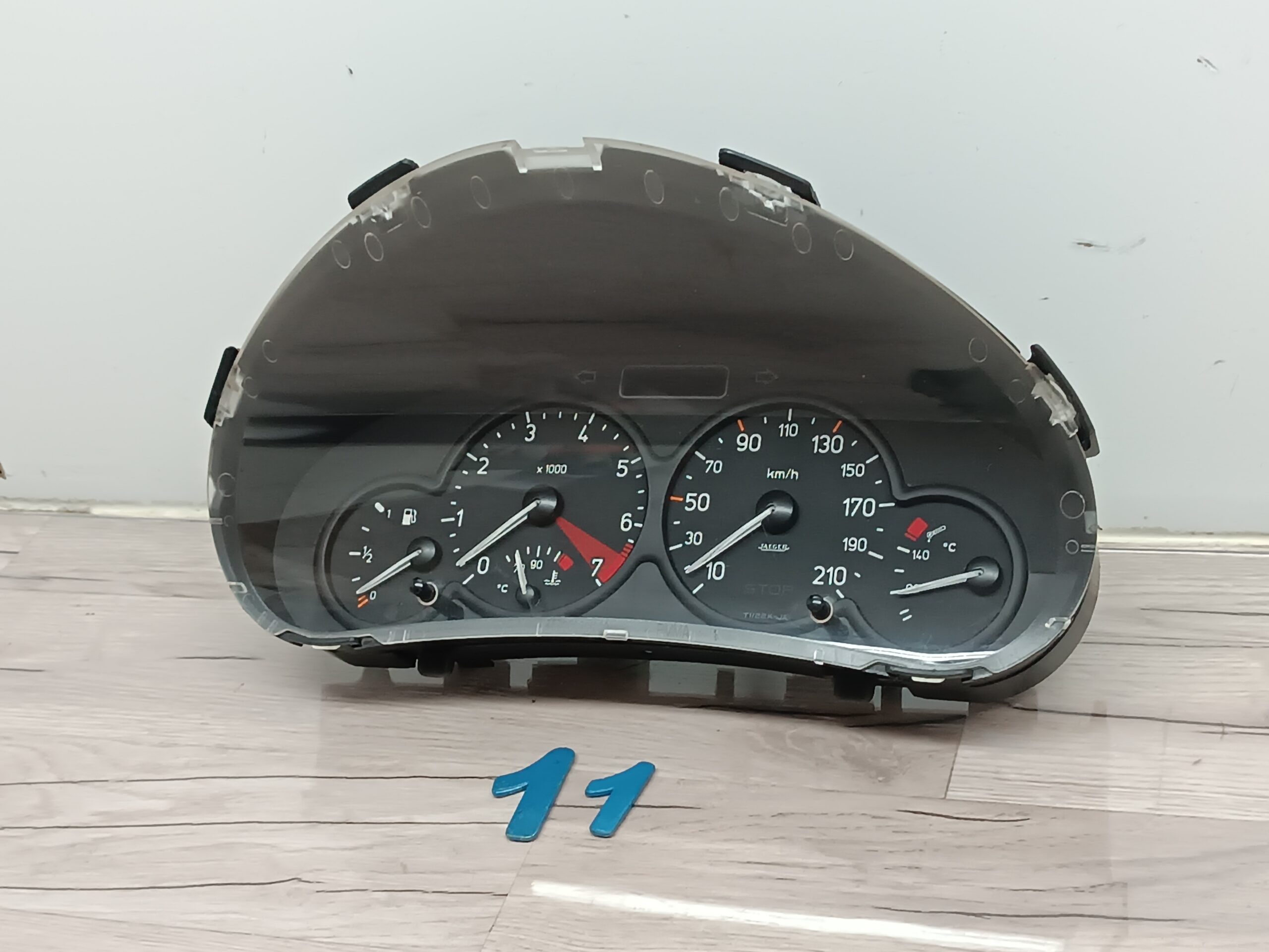 Tacho Kombiinstrument Peugeot 206cc Cabrio 9648837080