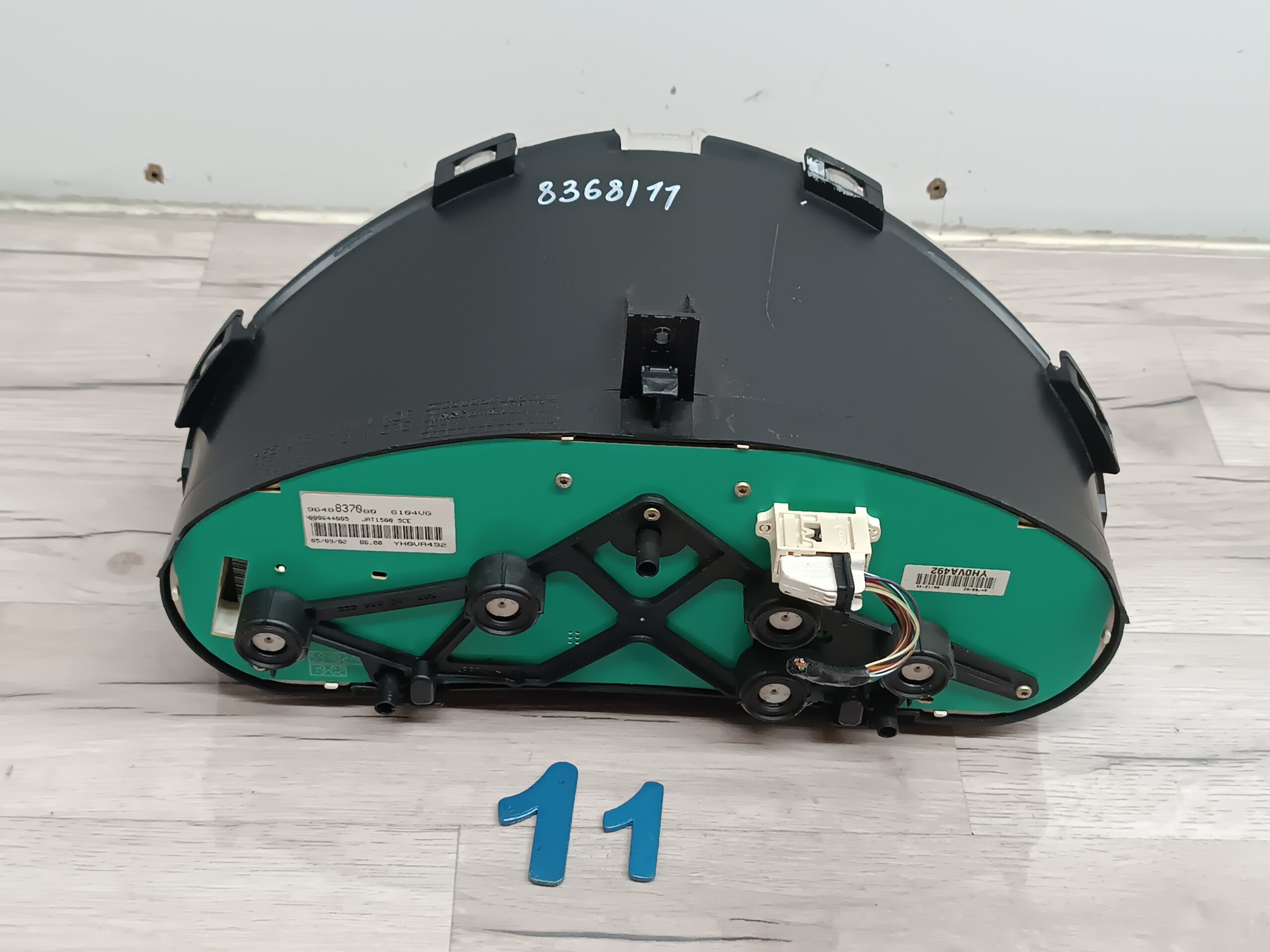 Tacho Kombiinstrument Peugeot 206cc Cabrio 9648837080 - Image 3