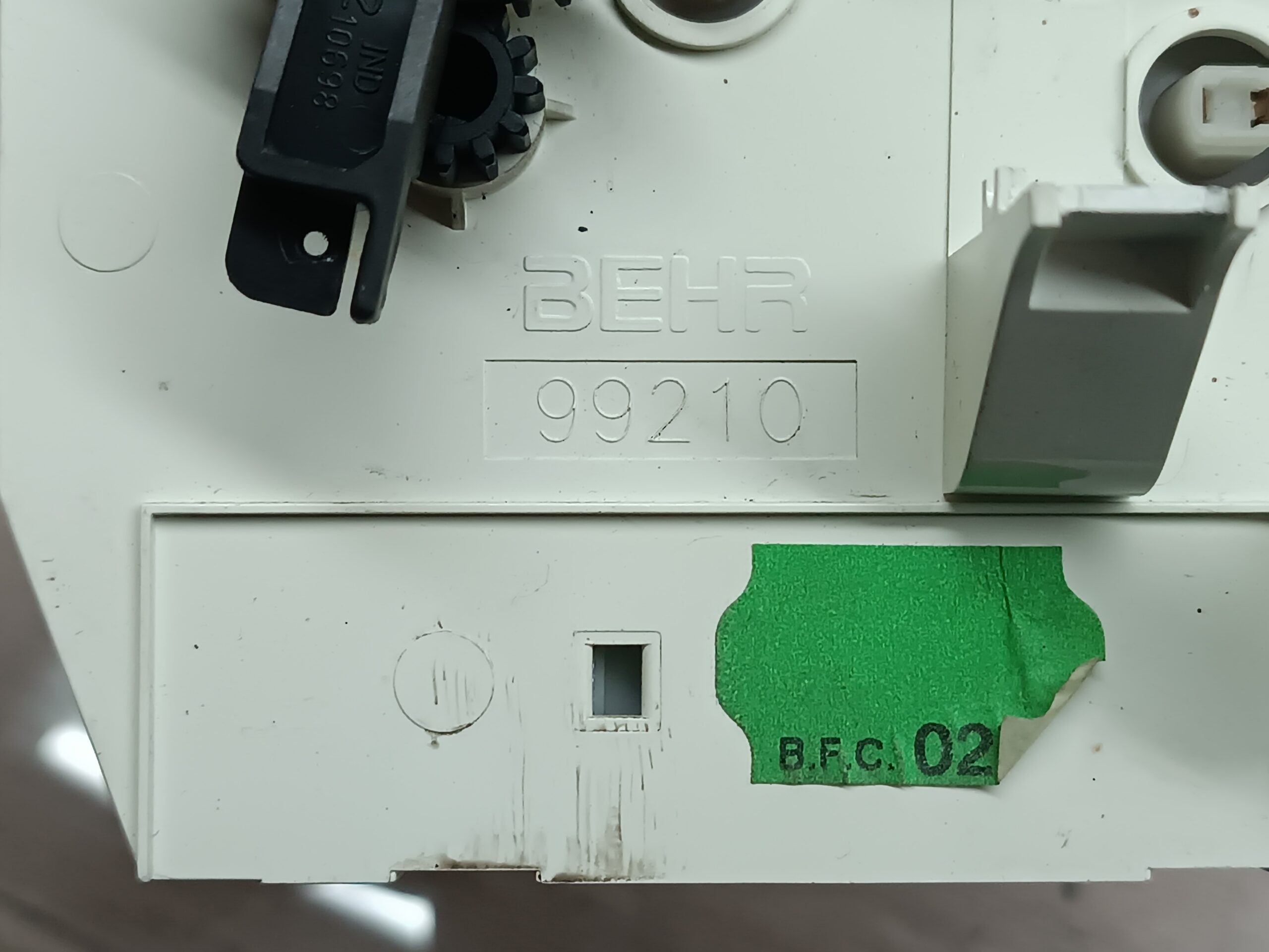 Klimabedienteil BEHR Peugeot 206cc Cabrio 44234-01 - Image 6