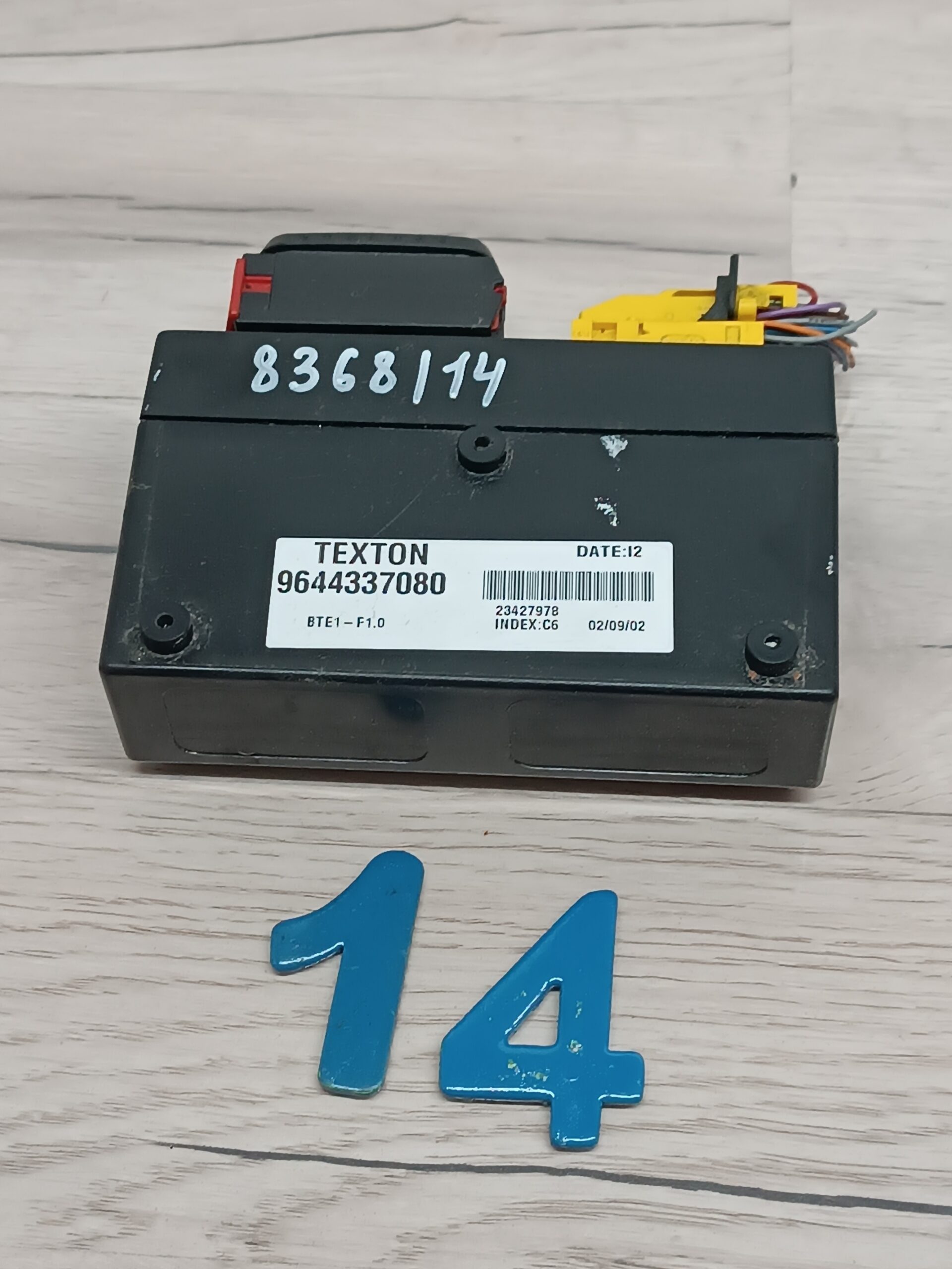 Verdecksteuergerät Steuergerät Peugeot 206cc Cabrio 9644337080 - Image 3