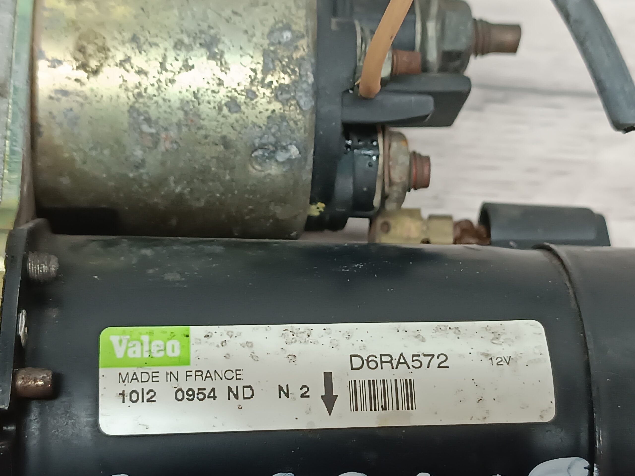 Anlasser Starter Peugeot 206cc Cabrio D6RA572 - Image 6