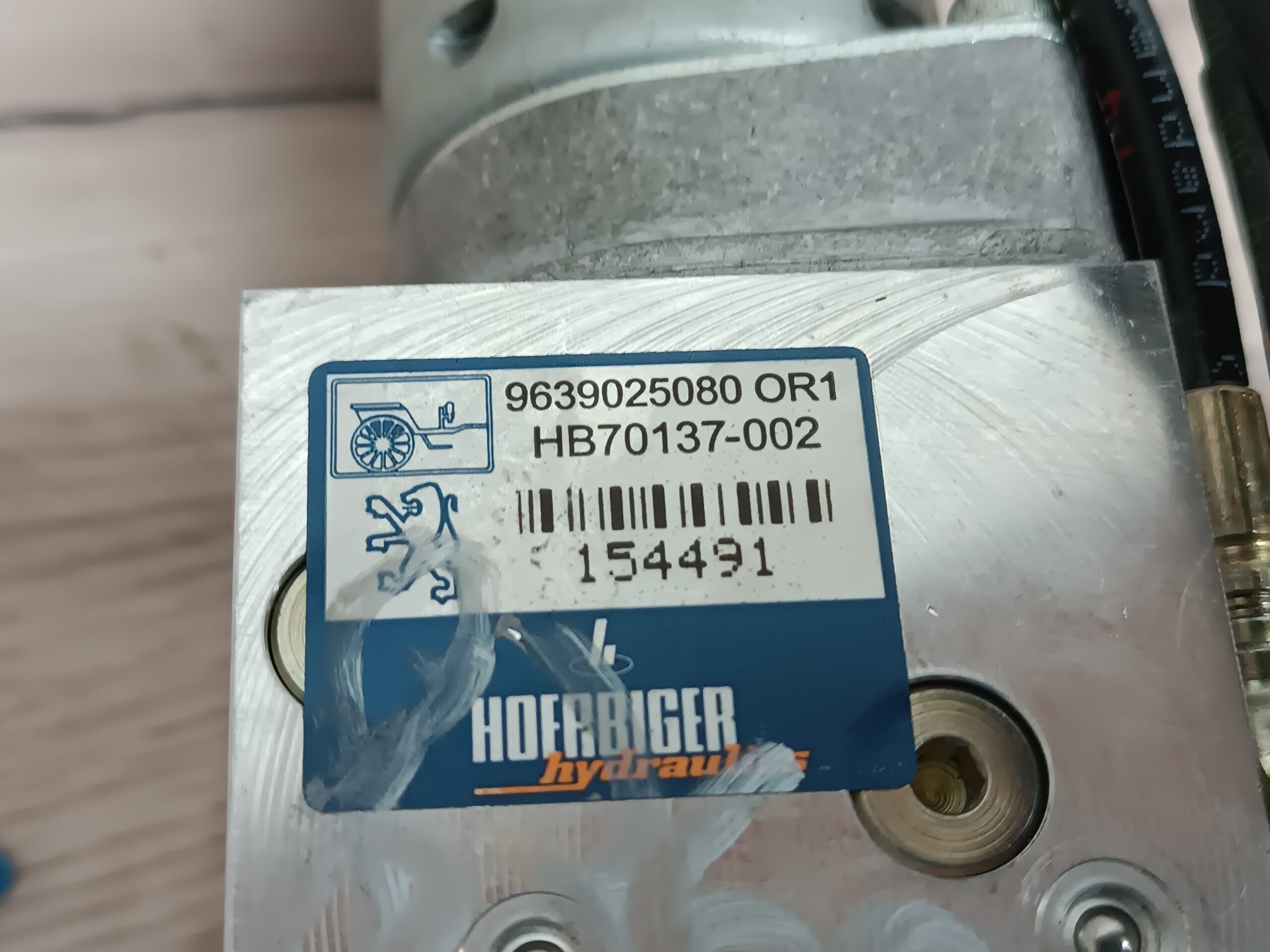 Hydraulikpumpe Dach Pumpe Peugeot 206cc Cabrio 9639025080 - Image 5